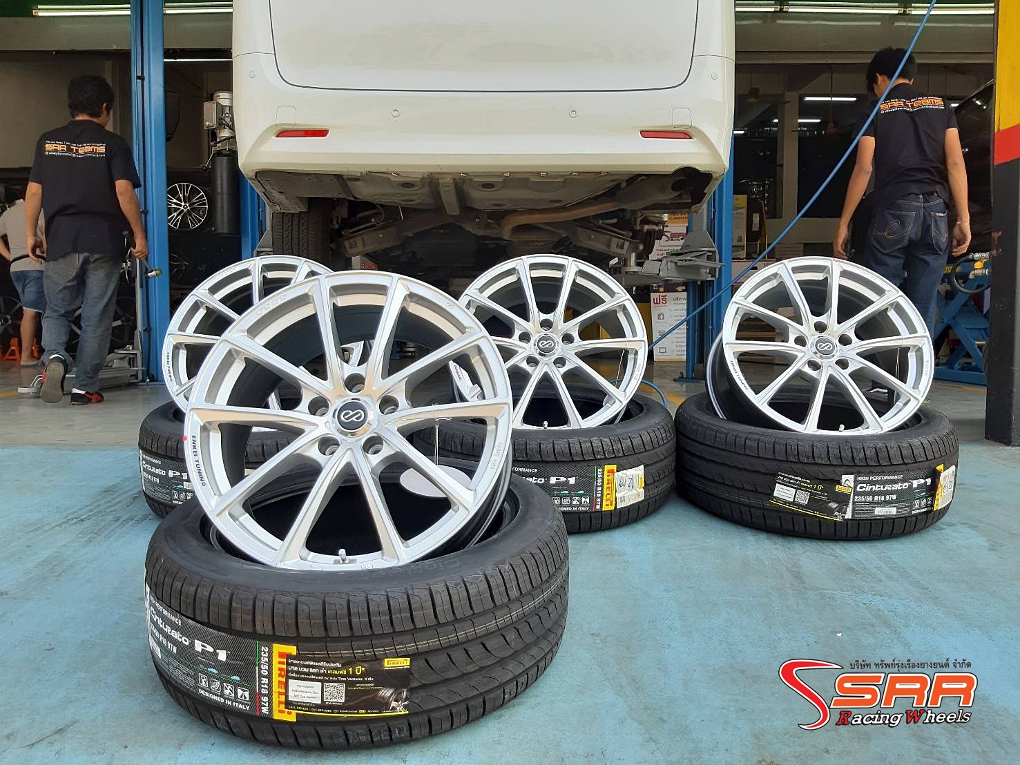 ENKEI TUNING SC50 ขอบ18 5H114.3 ET35 GHB1K