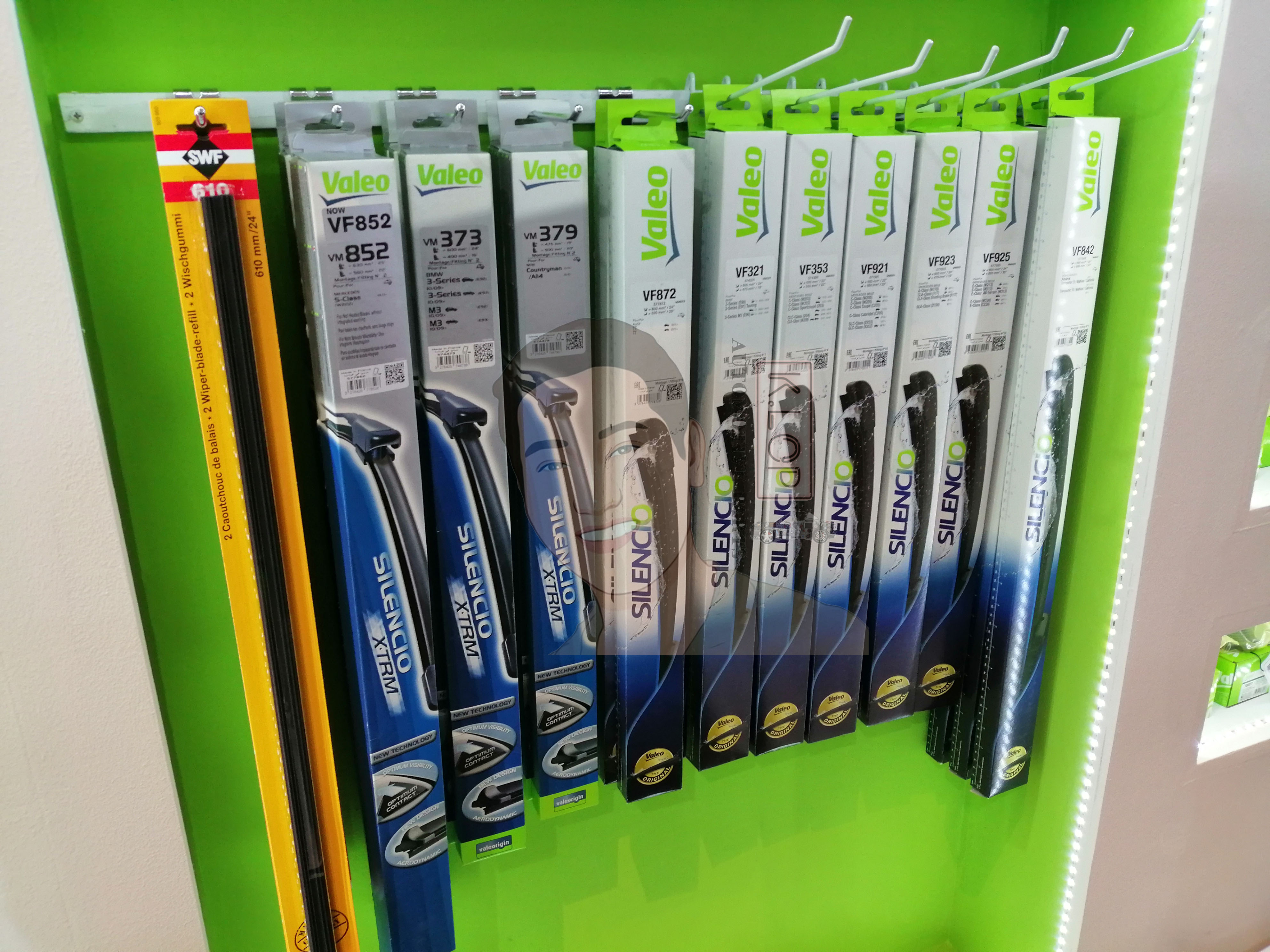 ใบปัดน้ำฝนหลัง Valeo หลายขนาด ดูรายละเอียดได้เลยครับ