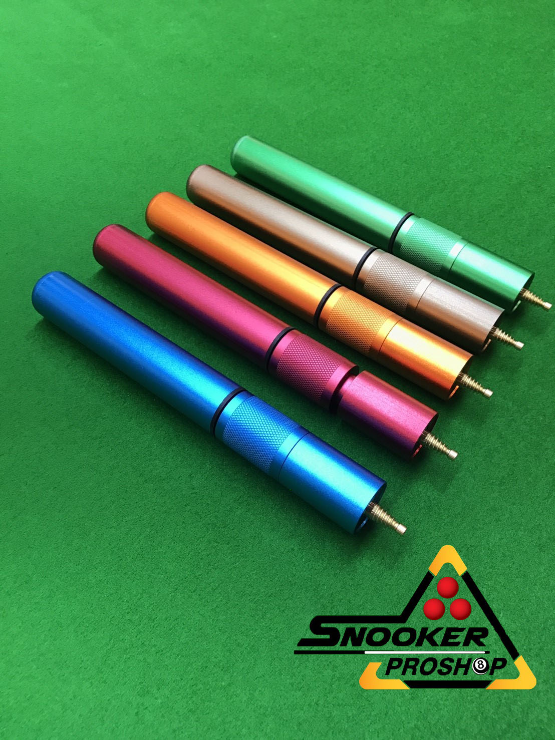 ตัวต่อสไลด์ไม้คิวอลูมิเนียม 9 นิ้ว ยืดได้ 12 นิ้ว