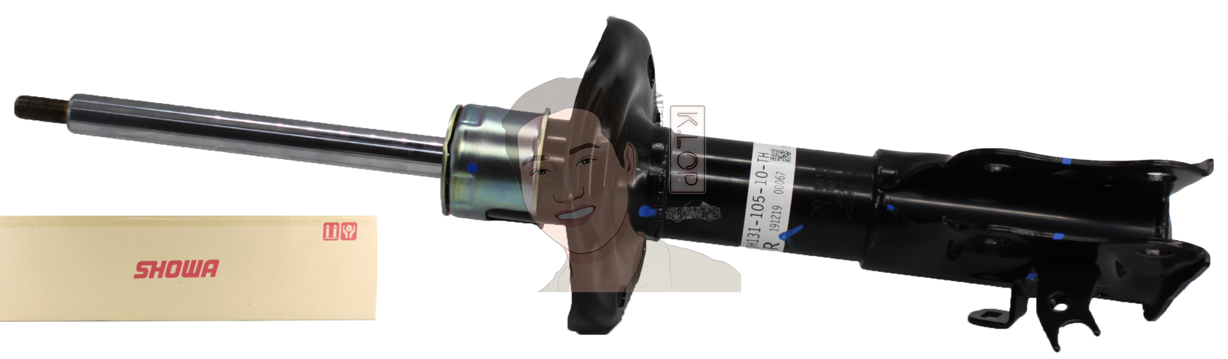 QH131-105/106-10-TH โช๊คอัพ(SHOWA)หน้า-ขวา,ซ้าย แท้ติดรถ HONDA CIVIC FD ปี2006 2.0cc. เกียร์AT/MT ***สินค้ามีใบรับประกัน 1 ปี (ราคาพิเศษต่อคู่)