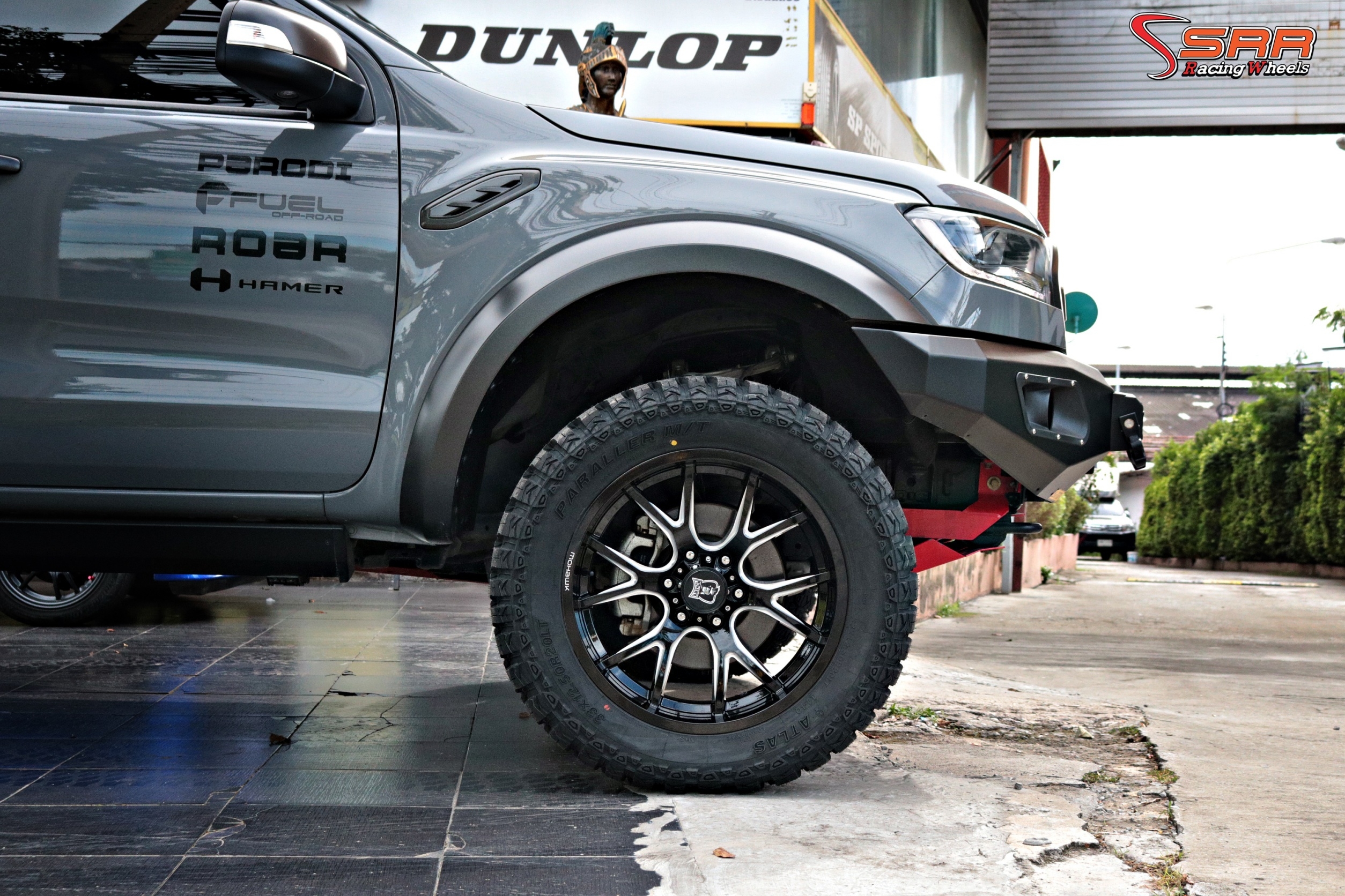 MOHAWK WP910 ขอบ18 และขอบ20 6x139.7 GLOSS BLACK MILLING