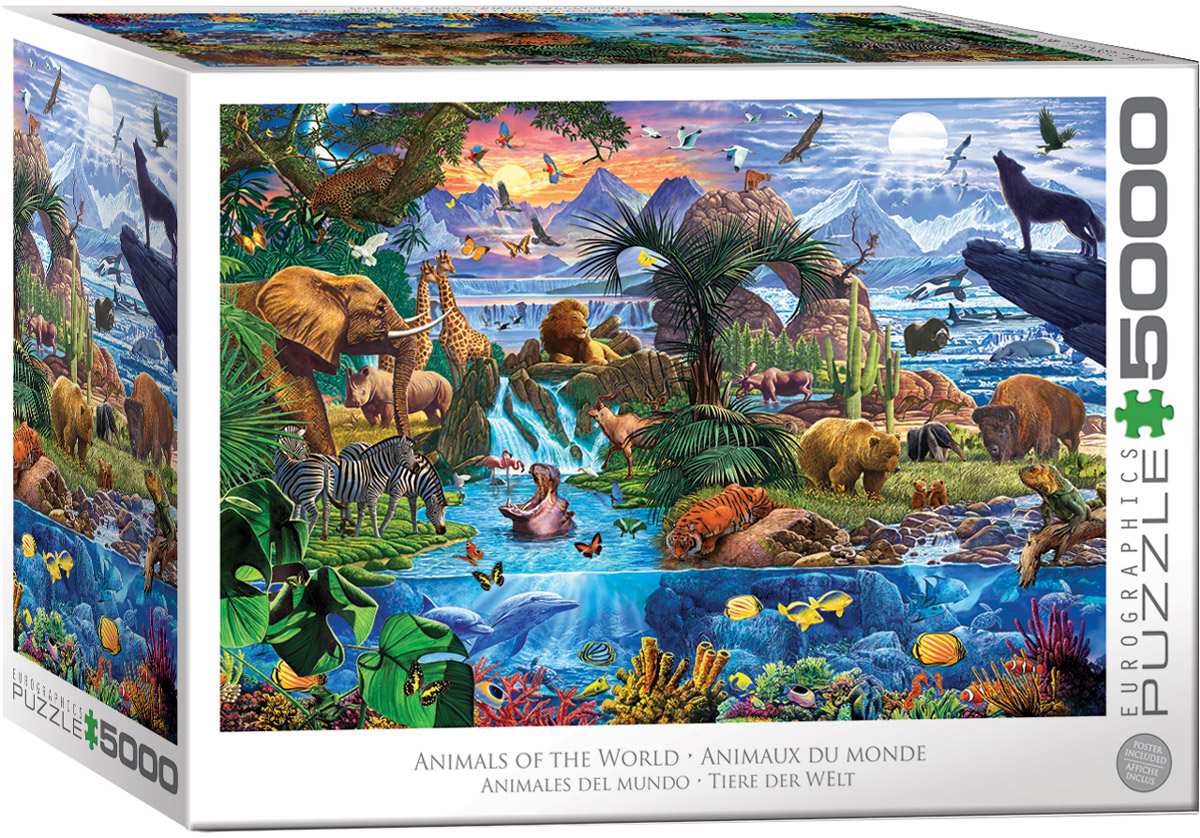 Eurographics - Animals Of The World by Steve Crisp 5000 pcs.