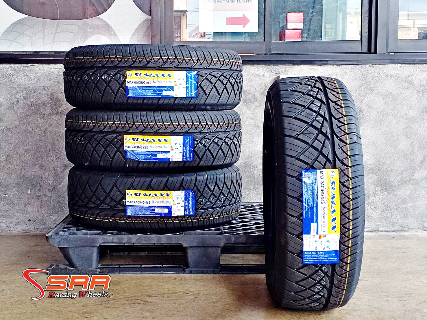 SUMAXX MAX RACING 86S 265/60R18 ยางปี20 ราคาพิเศษ