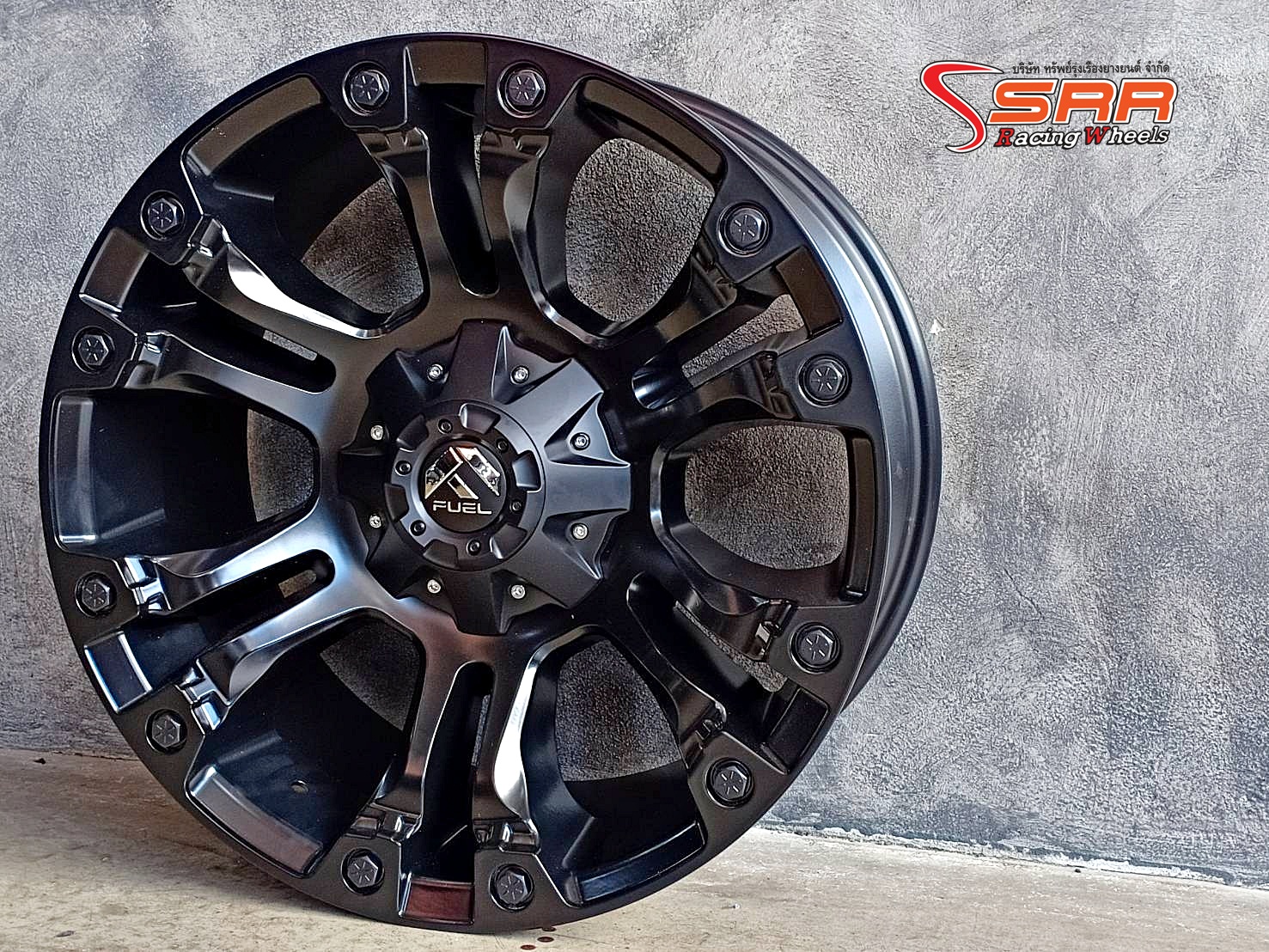 FUEL VAPOR D560 20x9 6x135/6x139.7 ET+1 MATTE BLACK