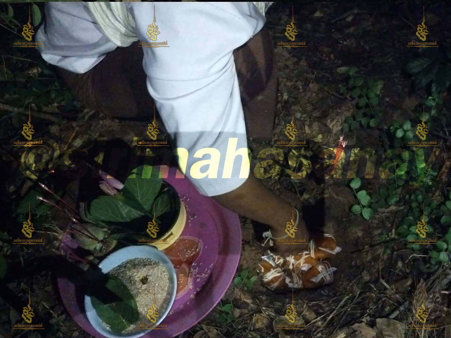 พิธีฝังหุ่นเรียกจิตสายเขมร (ทำให้รัก) อาจารย์เขมร พนมกุเลน