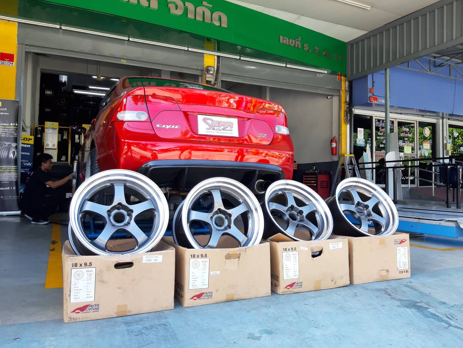 S1R DS-021 18x9.5 5x114.3 ET+20 GM/LP