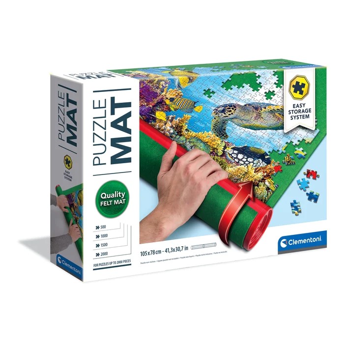 Clementoni - Puzzle Mat, Multicolor (Up to 2000 pcs.) 2000 pcs.