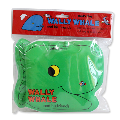 Plan for kids หนังสือเด็ก นิทาน เรื่อง Wally Whale and his Friends หนังสือลอยน้ำ