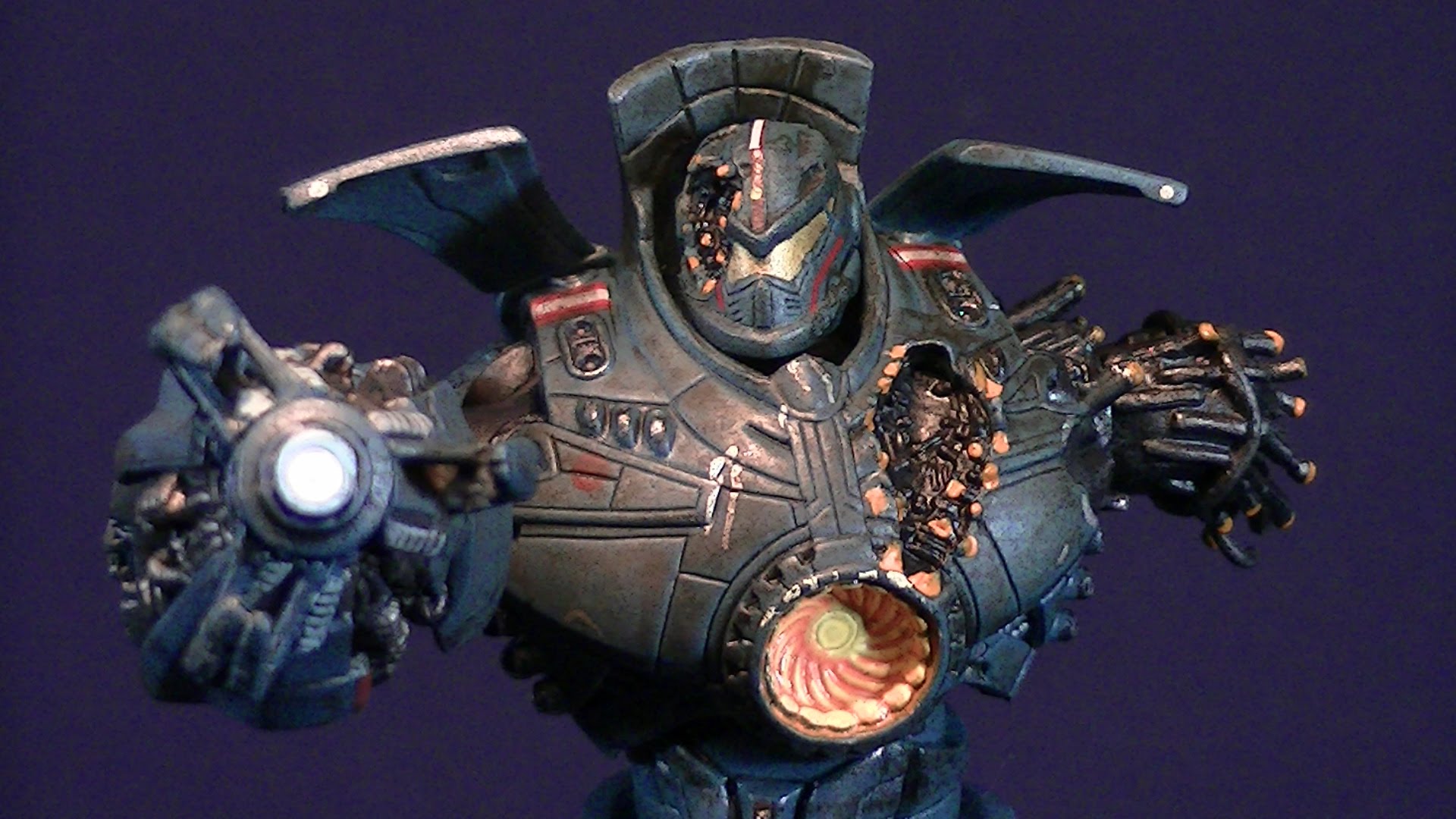 Figure โมเดล Jaeger Gipsy Danger ชุดเกราะเสียหาย - Pacific Rim