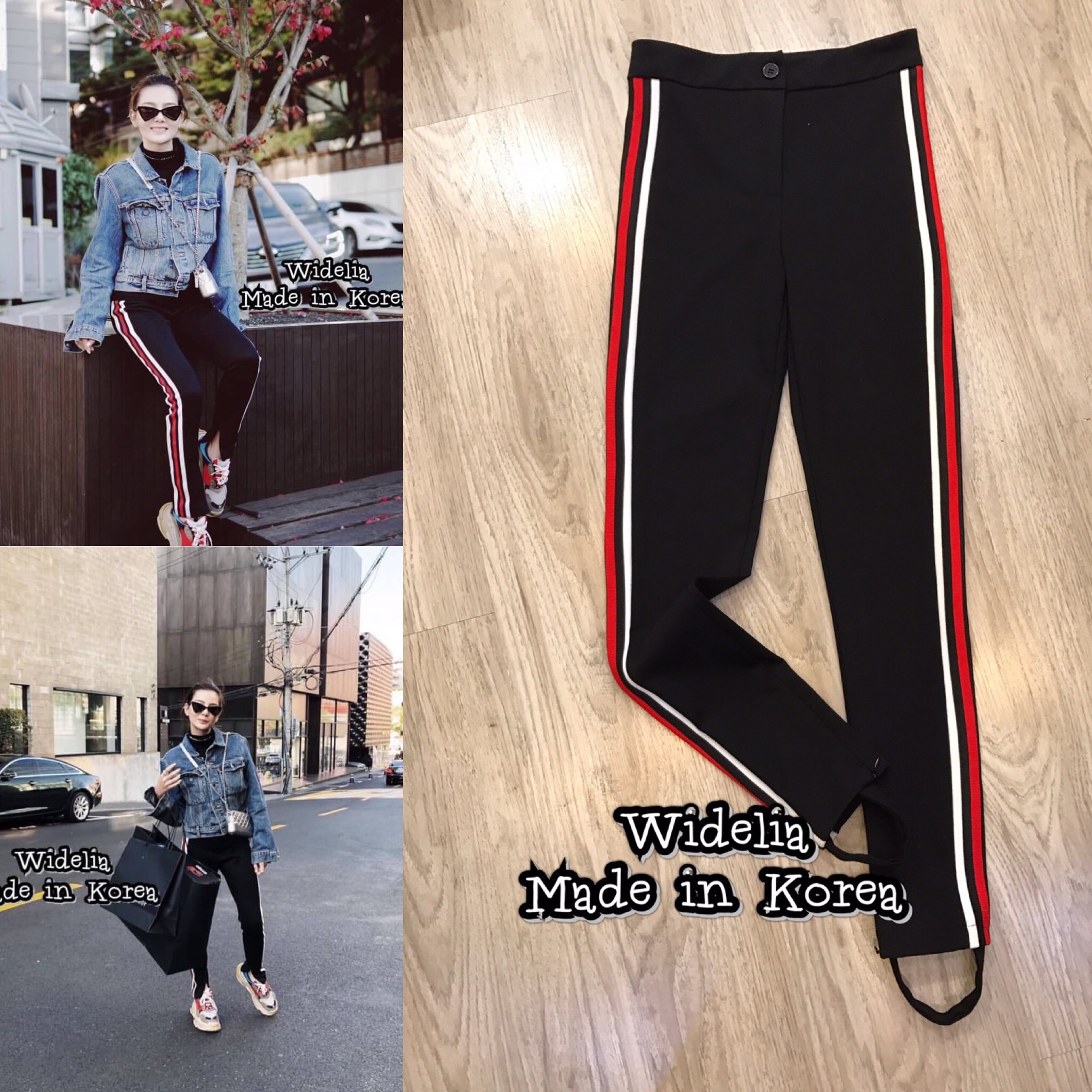 *พร้อมส่ง*GUCCI Skinny pant:กางเกงขายาวทรงเข้ารูป