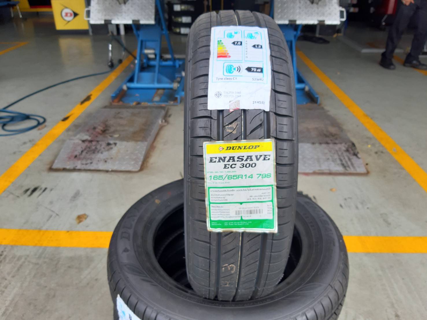 DUNLOP ENASAVE EC300 165/65R14 ยางปี19 ราคาพิเศษ - ล้อแม็กซ์