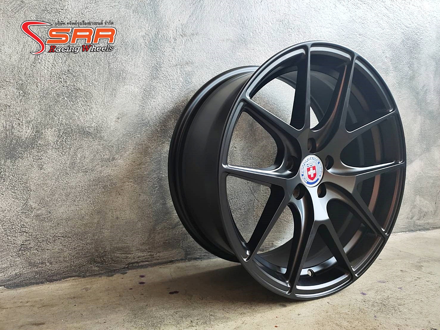 HRE TKHR ขอบ17 ET30 5x100 BLACK-FLAT