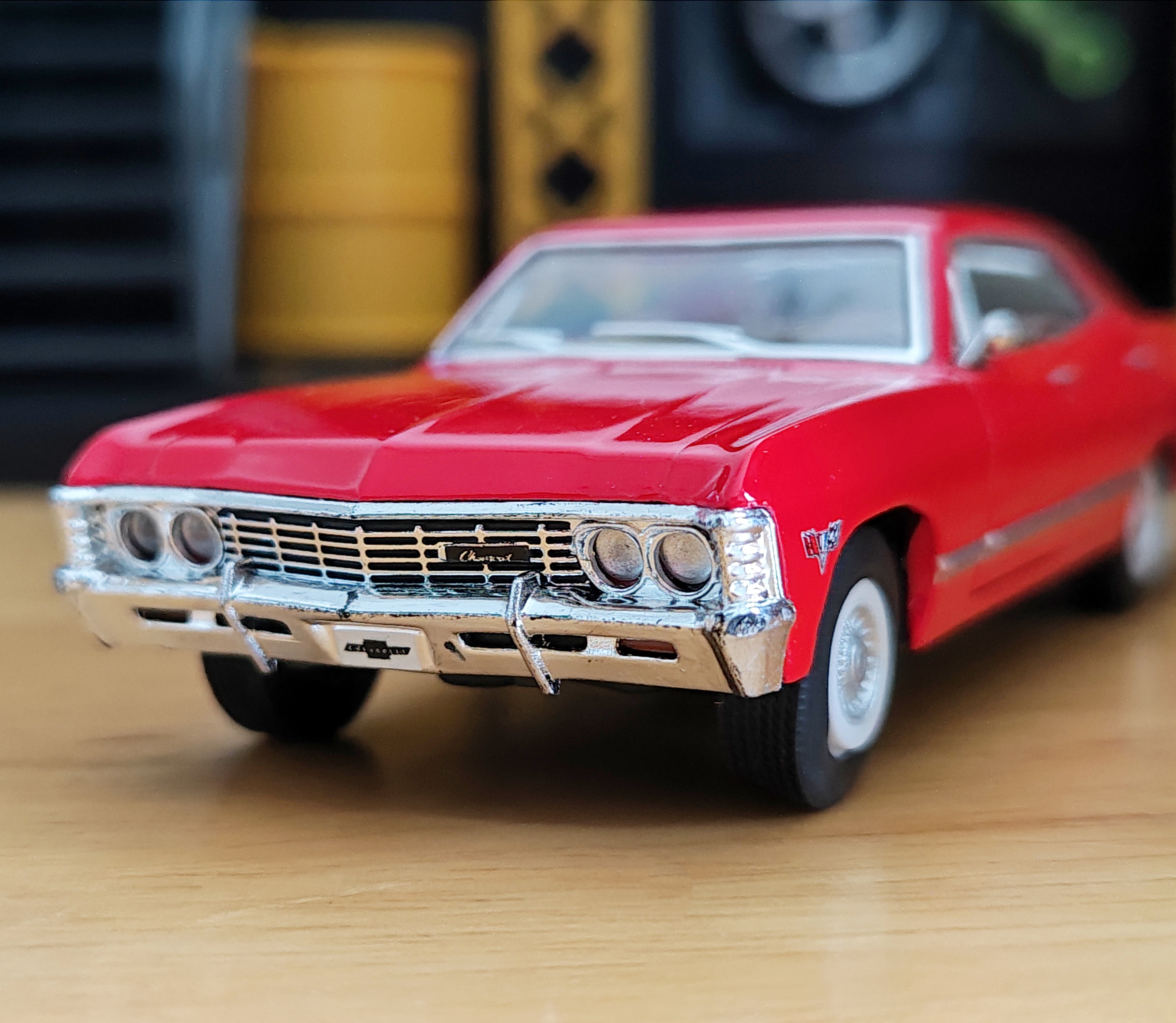 1967 Chevrolet Impala โมเดลรถเหล็ก (ปลีก-ส่ง)