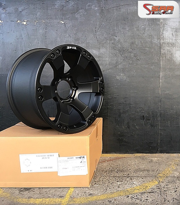 ZEUS-12 ขอบ18 นิ้ว 6x139.7 MATT BLACK
