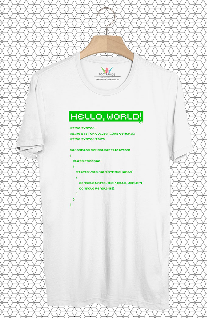 BP294 เสื้อยืด C#