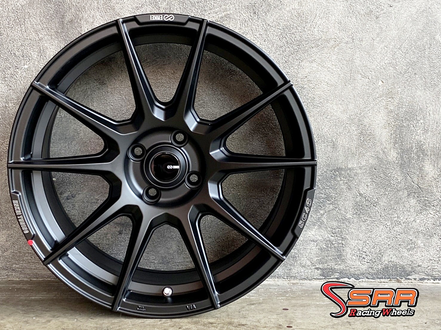 ENKEI TUNING SC46 ขอบ17 4H100 ET+40 DBK2UQR2K
