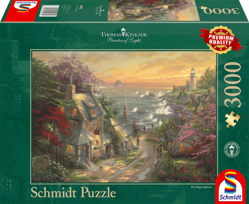 Schmidt - Hamlet at the lighthouse by Thomas Kinkade 3000 pcs.