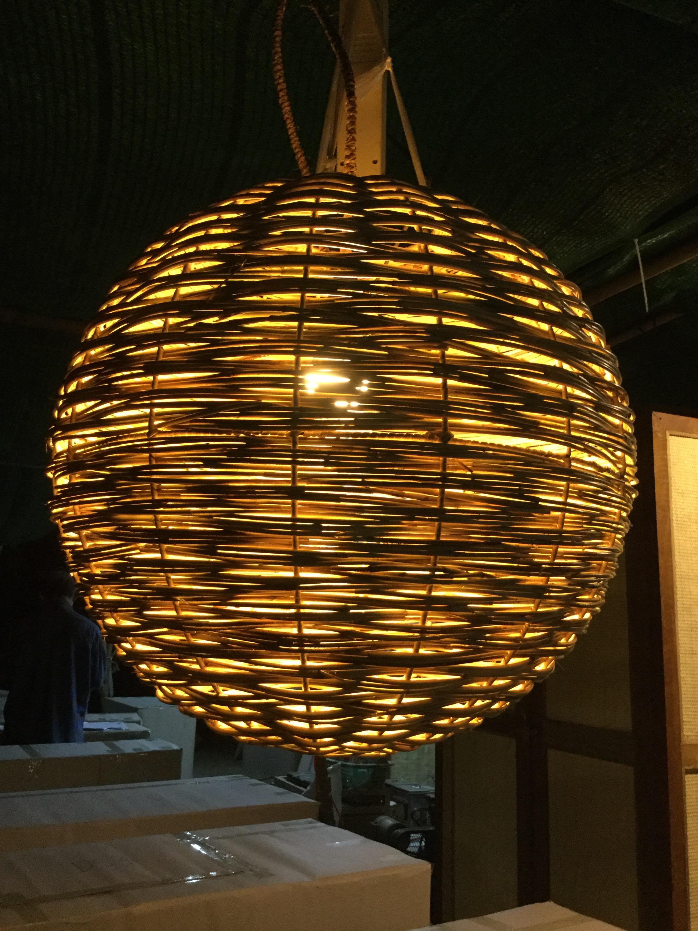 Rattan Lamp