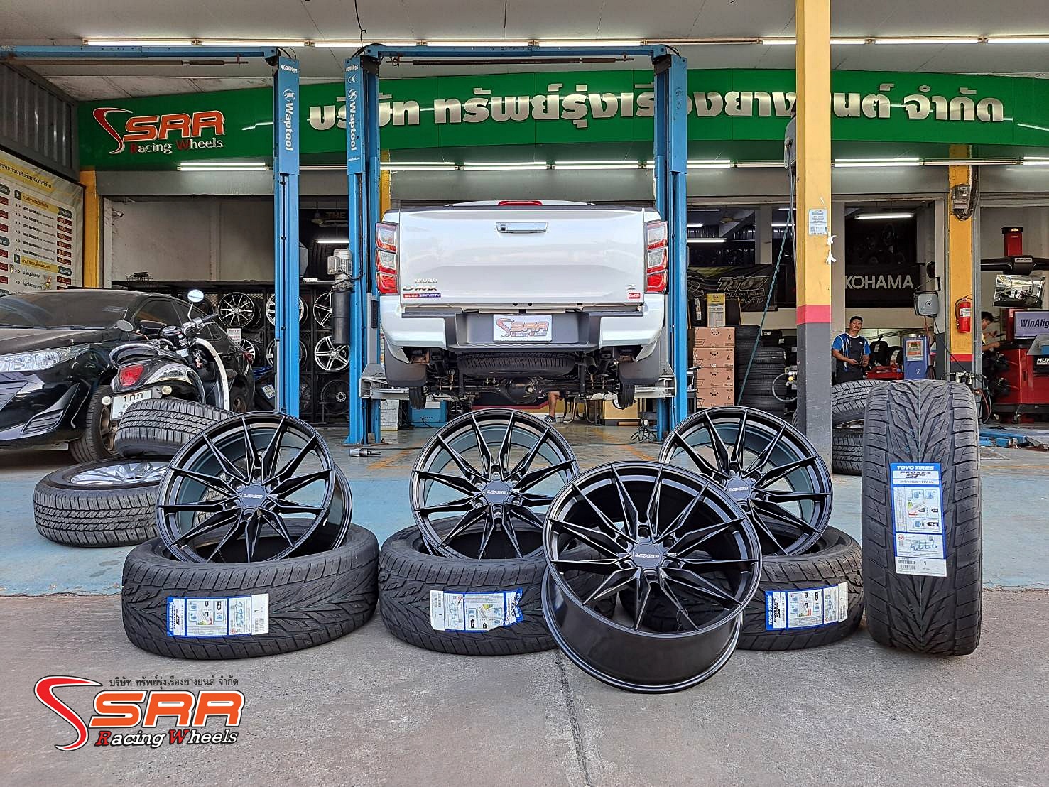 JAGER-BAROX ขอบ20 6x139.7 ET15 MK ราคาพิเศษ
