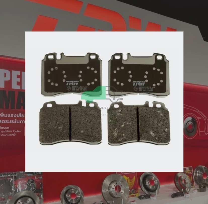 GDB962 ผ้าเบรกหน้าแท้ TRW (COTEC) : BENZ W124 E320, E420, E60AMG,E500/ R129 55AMG, 60AMG, 600, 600SL/ SL280, SL320, 500SL, 600SL