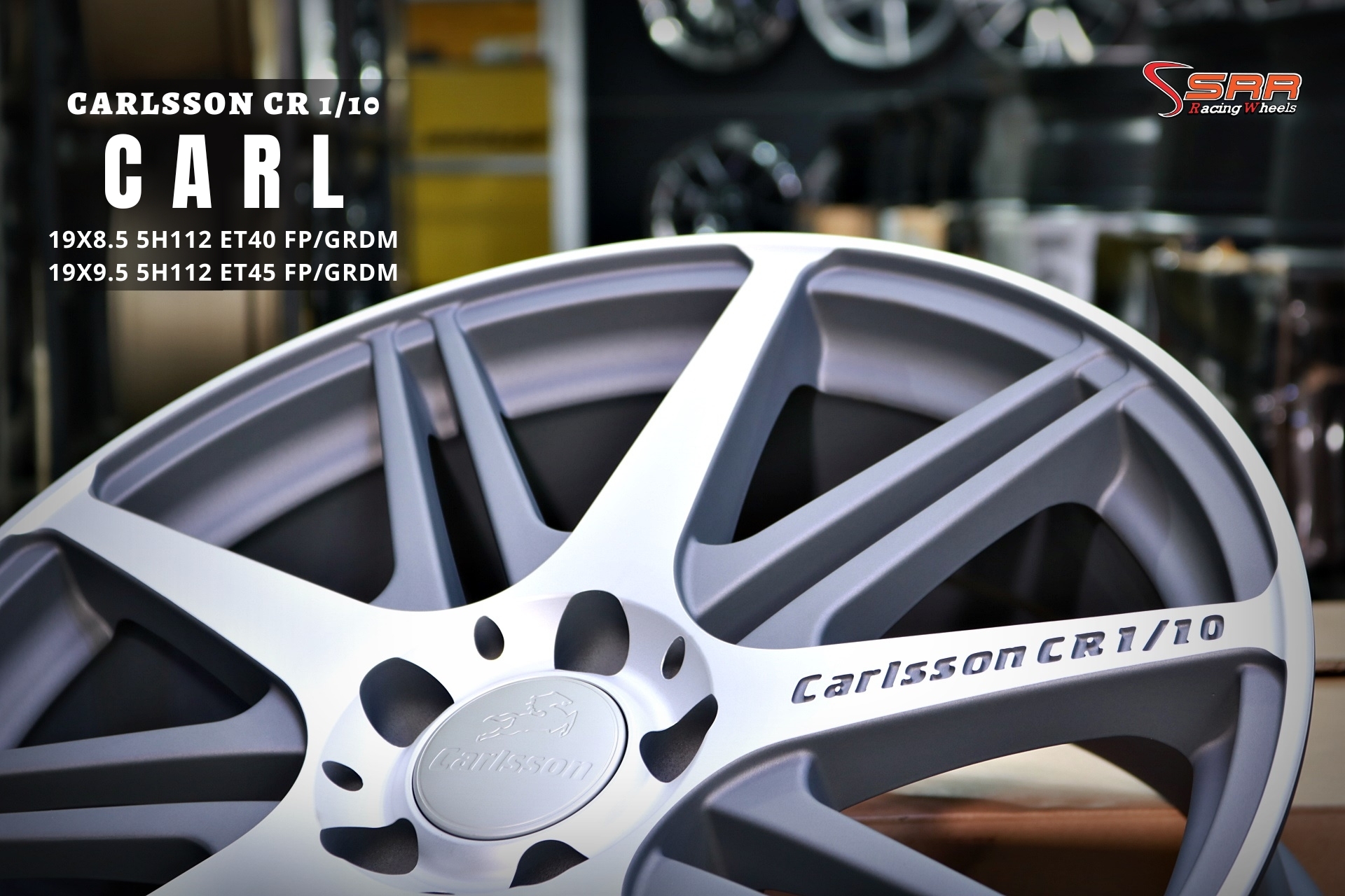 CARLSSON CR1/10 ขอบ19 นิ้ว 5x112 ล้อแม็กสำหรับรถBenz ราคาพิเศษ