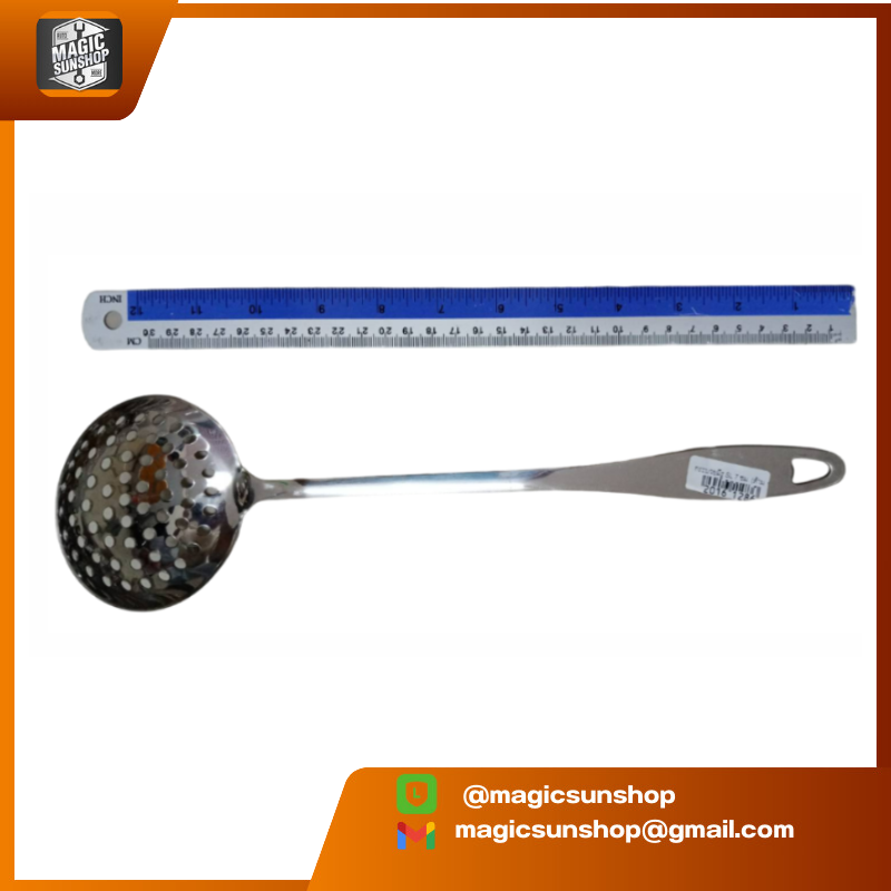 Soup Ladle with Holes 7cm. (Handle Length 12")