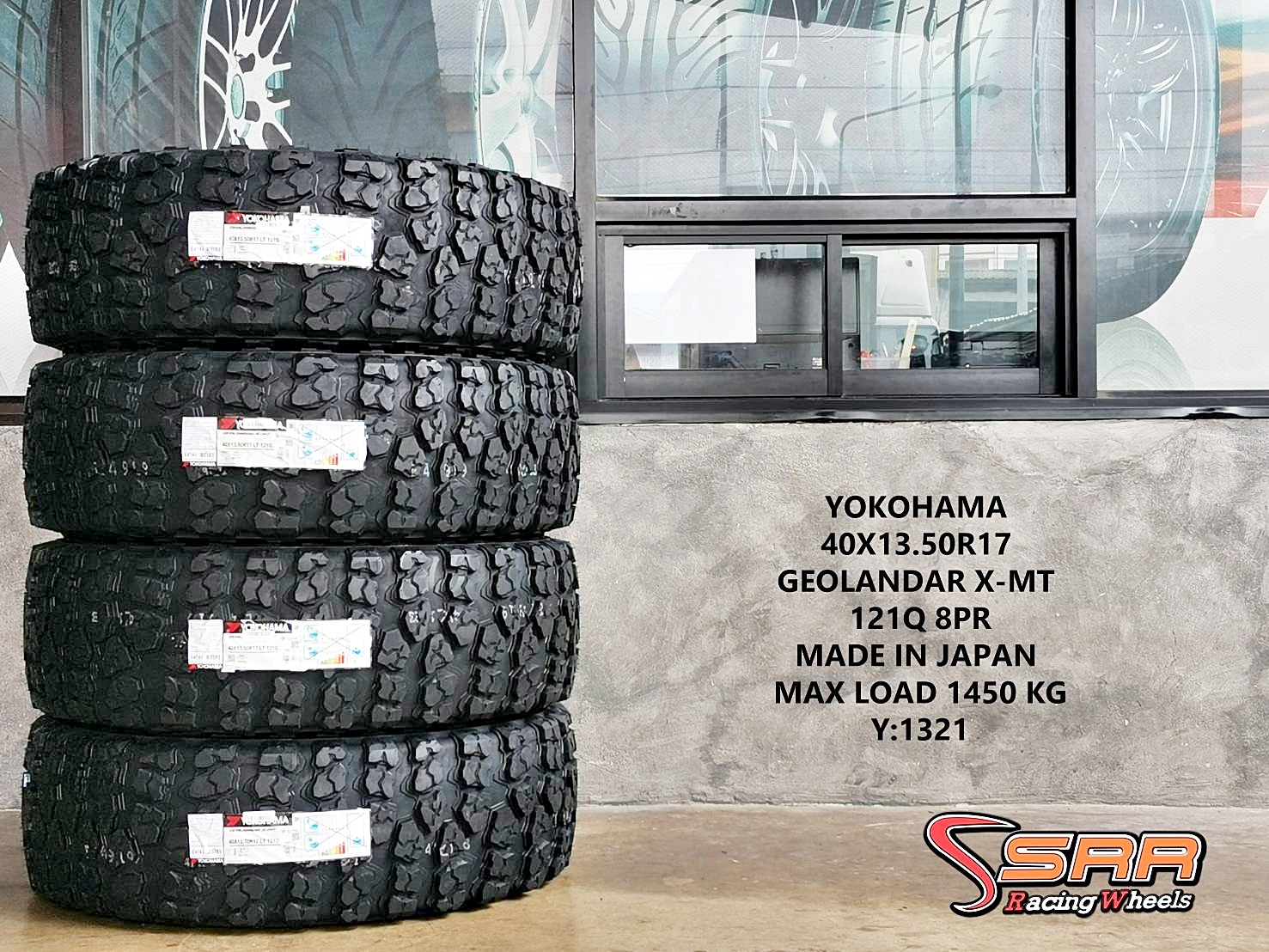 YOKOHAMA GEOLANDAR X-MT 40X13.50R17 ยางมัด40นิ้ว ขอบ17 ราคาพิเศษ