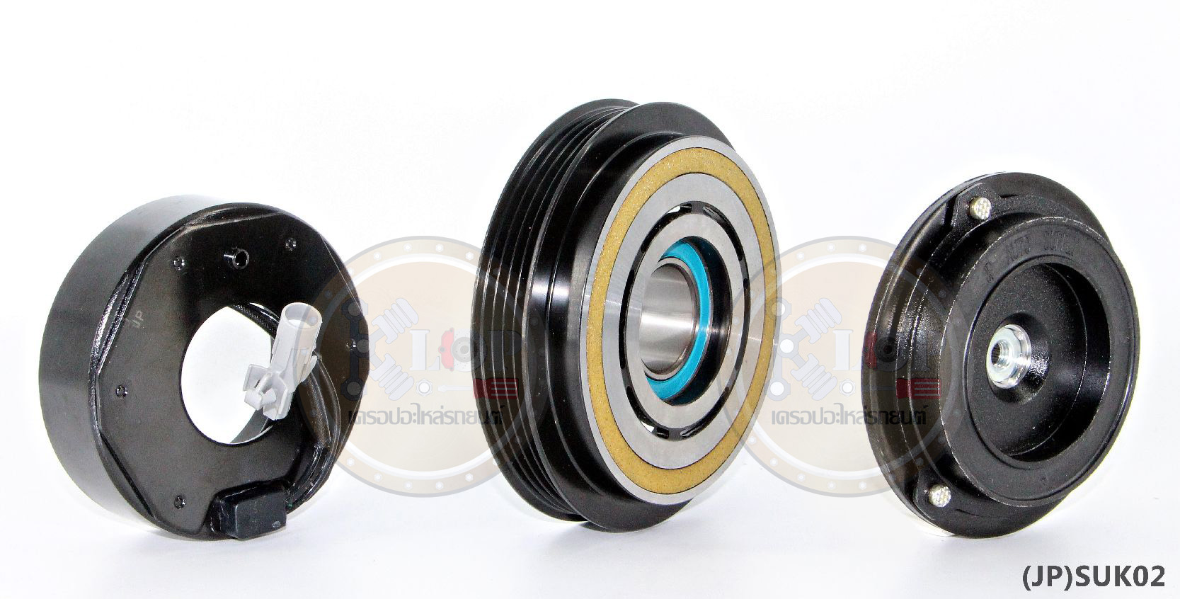 (JP)SUK02-JP ชุดหน้าคลัทช์(Vinn) SUZUKI CARRY 10S11C (PA) (ญี่ปุ่น) 125mm. 4PK 12V.