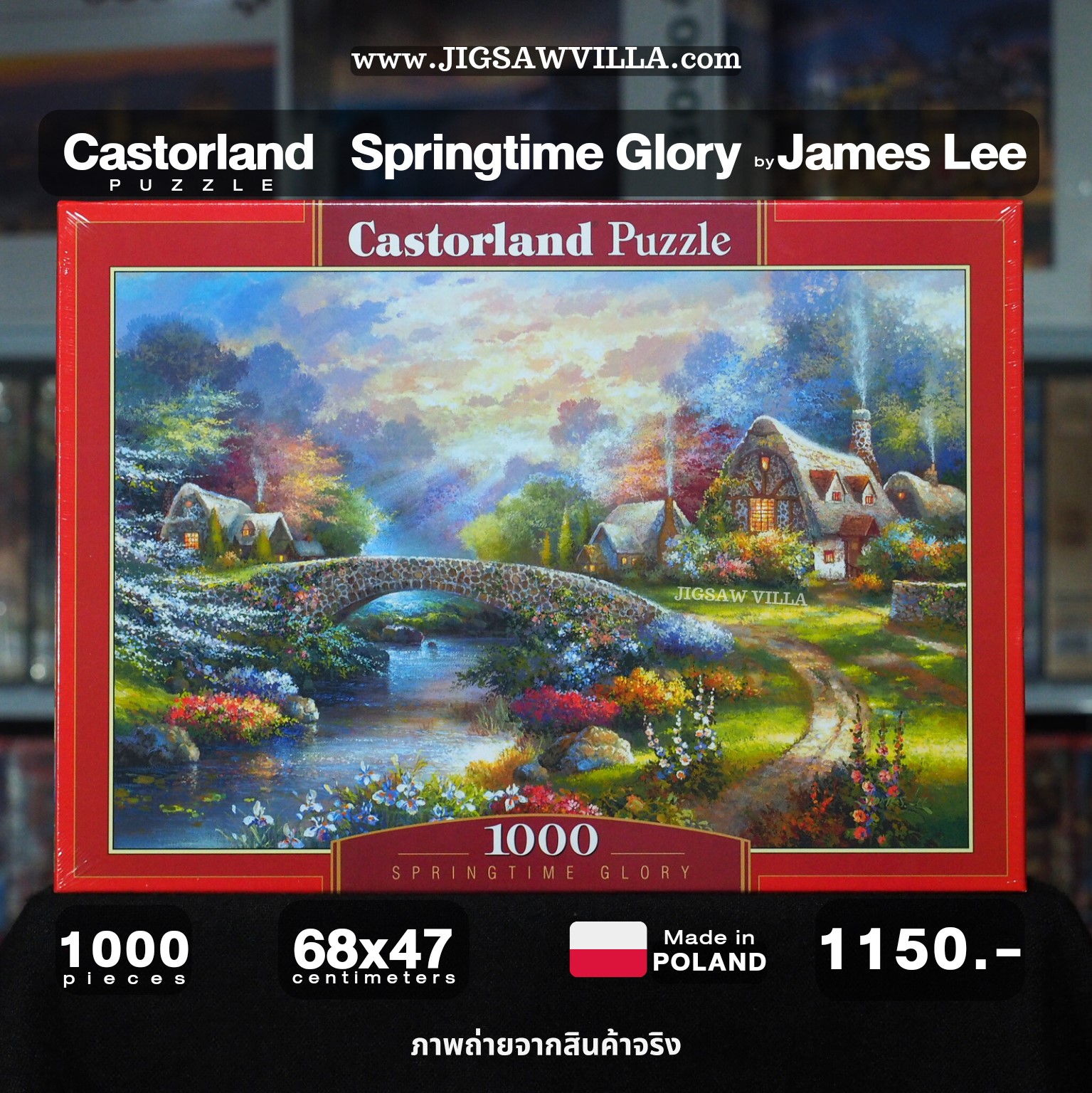 Castorland - Springtime Glory by James Lee 1000 pcs.