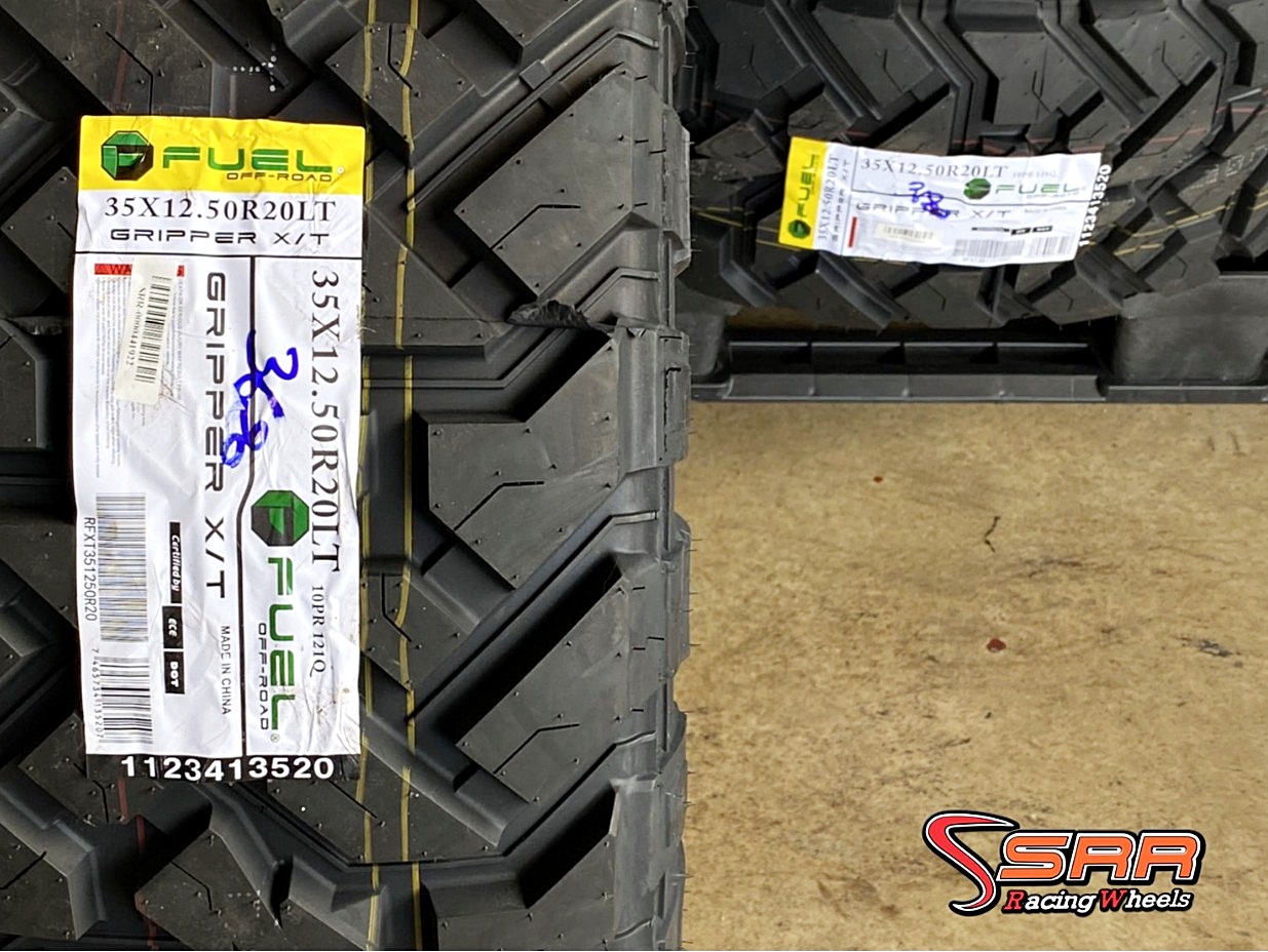 FUEL GRIPPER X/T 35X12.5R20 ยางMUD ปี20 ราคาพิเศษ