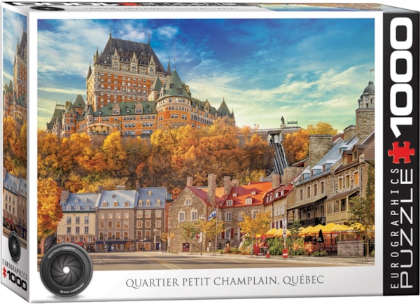 Eurographics - Quartier Petit Champlain, Quebec (Non-Pattern) 1000 pcs.