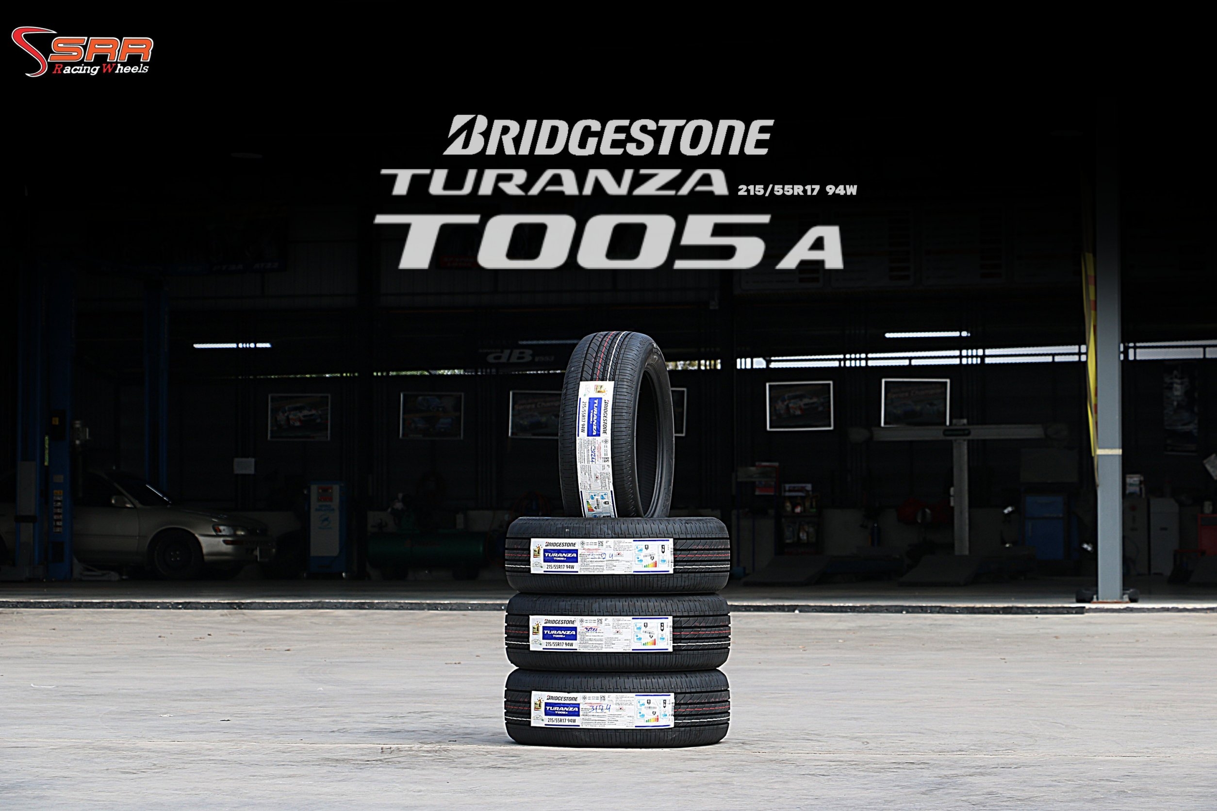 BRIDGESTONE TURANZA T005A 215/55R17 ยางใหม่ ราคาพิเศษ