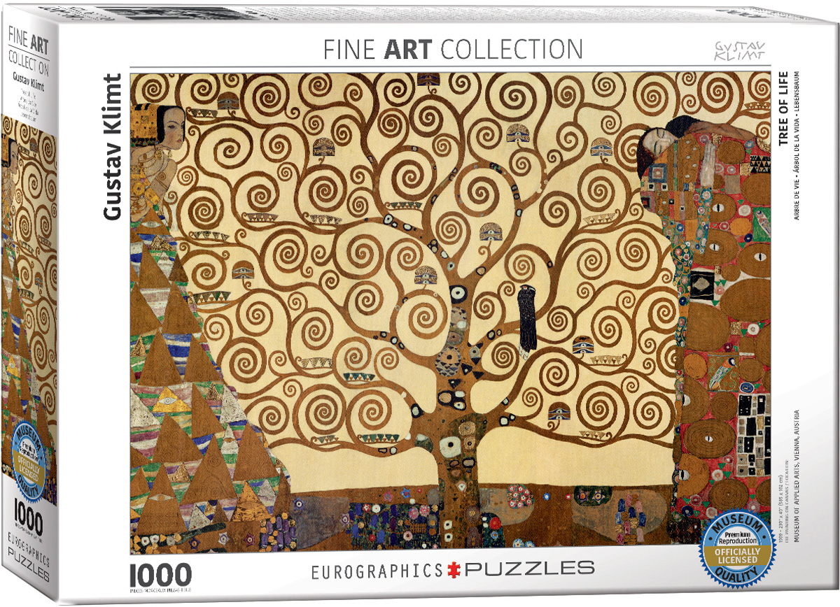 Eurographics - Tree of Life by Gustav Klimt (Non-Pattern) 1000 pcs.