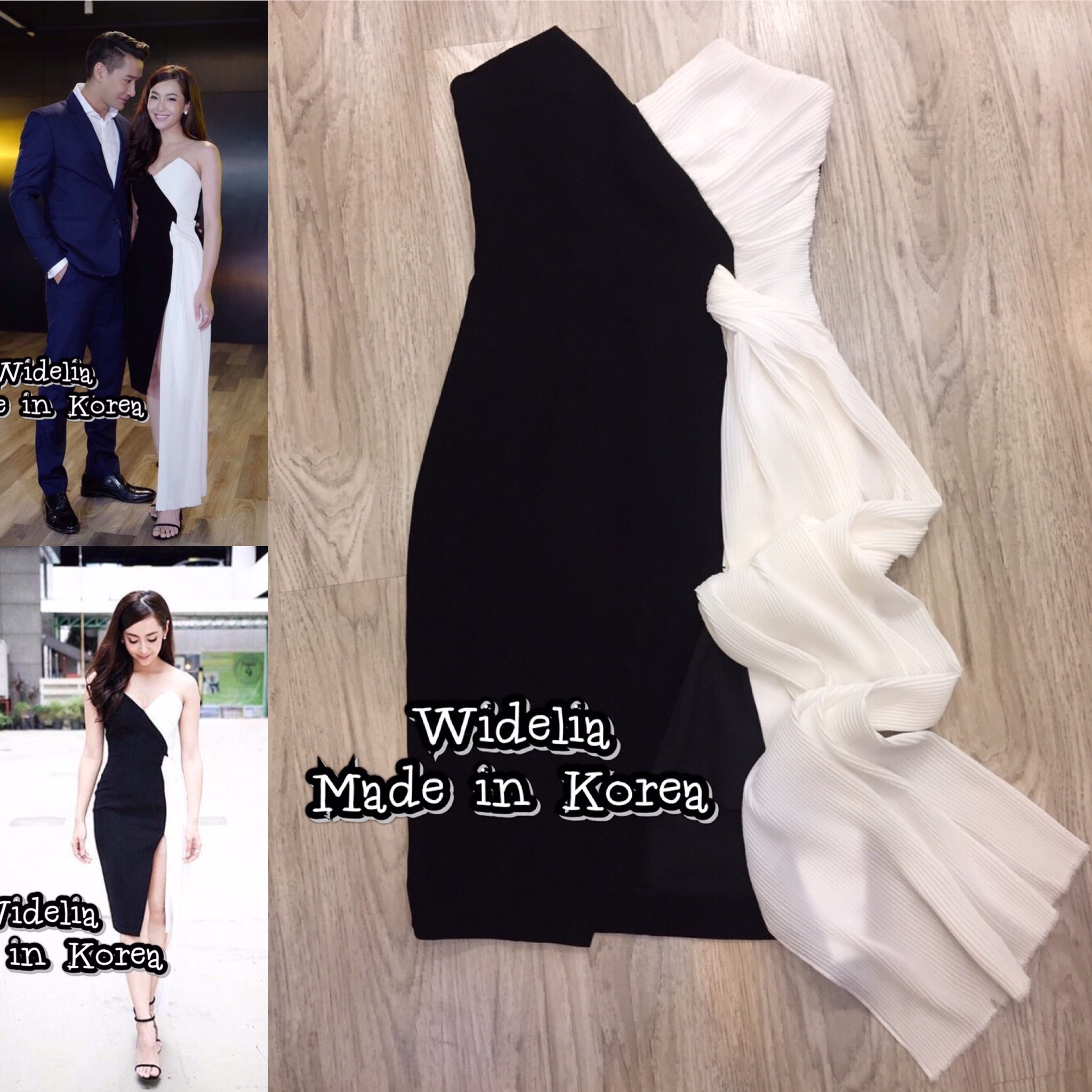 *พร้อมส่ง*VYD Dress :: เดรสเกาะอกตัวสวยแซ่บ