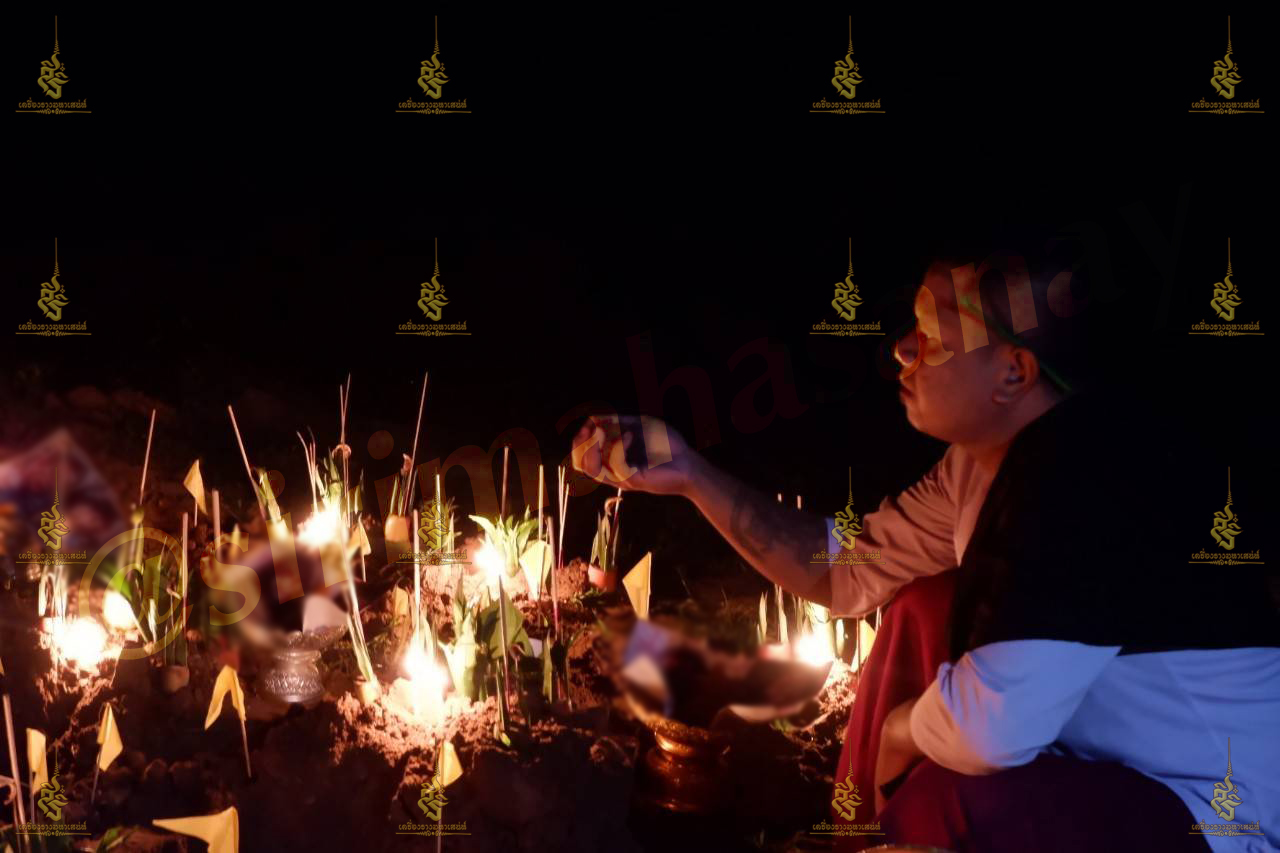 พิธีฝังหุ่นเรียกจิตสายเขมร (ทำให้รัก) อาจารย์เขมร พนมกุเลน