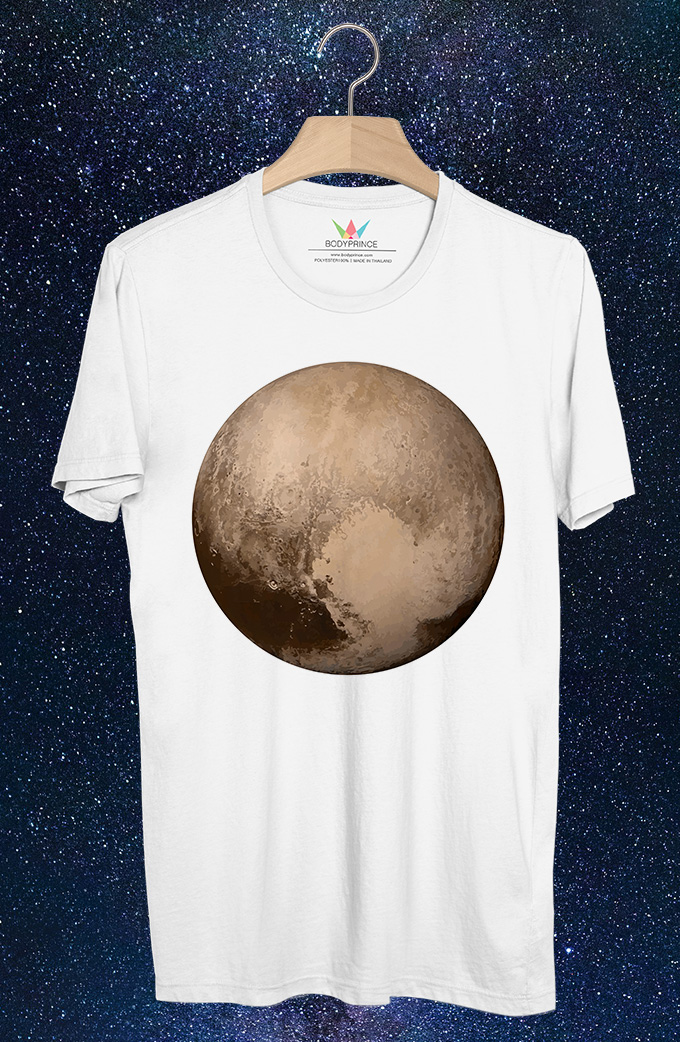 BP401 เสื้อยืด Pluto:ดาวพลูโต