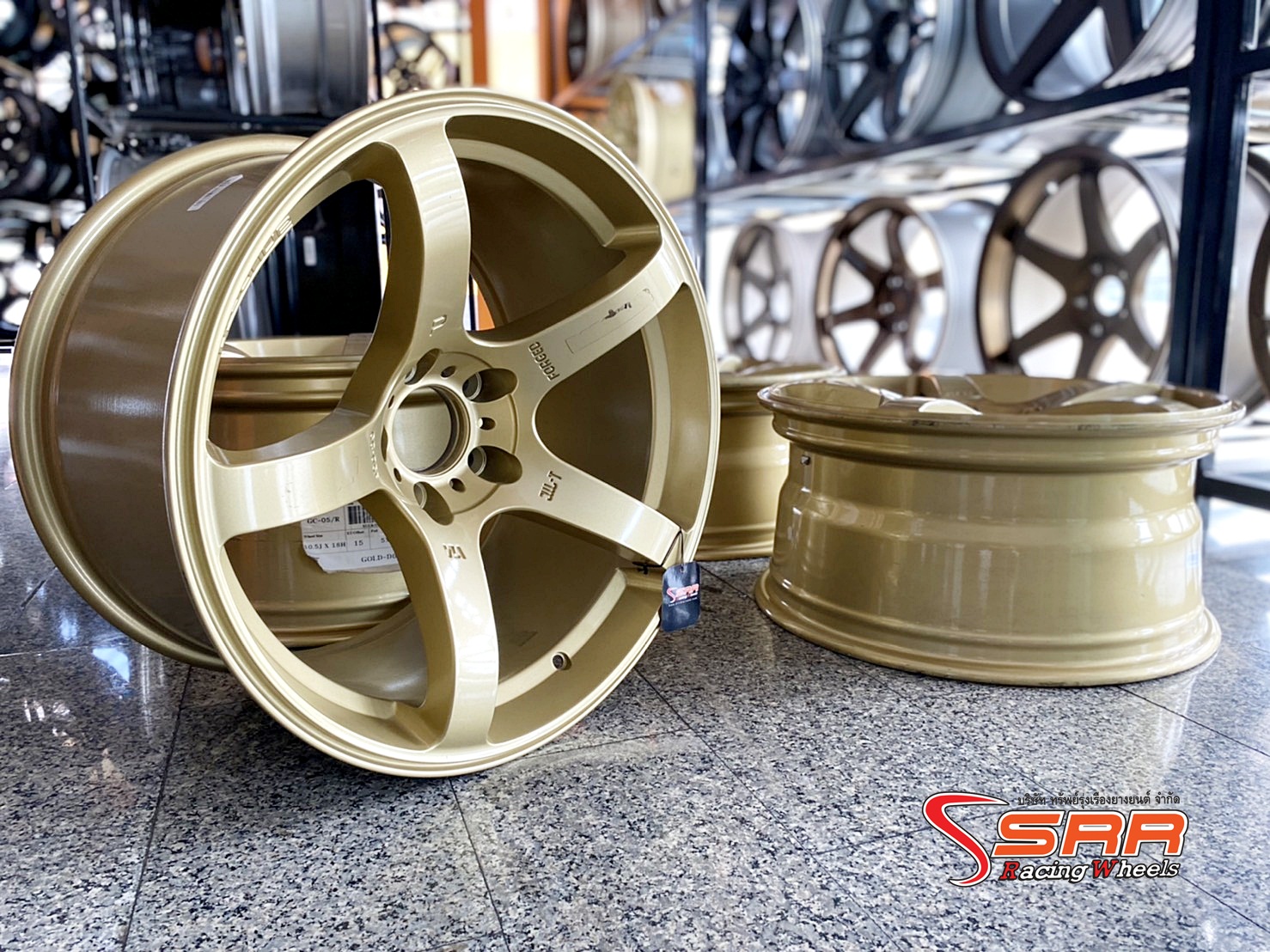 PRODRIVE KC ขอบ18 หน้า8.5 หลัง10.5 ราคาพิเศษ ชุดละ 9,500฿