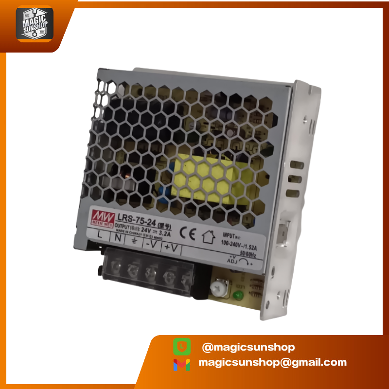 MEANWELL MEANWELL LRS-75-24V LRS-75-24V 9.9x9.7x3 CM