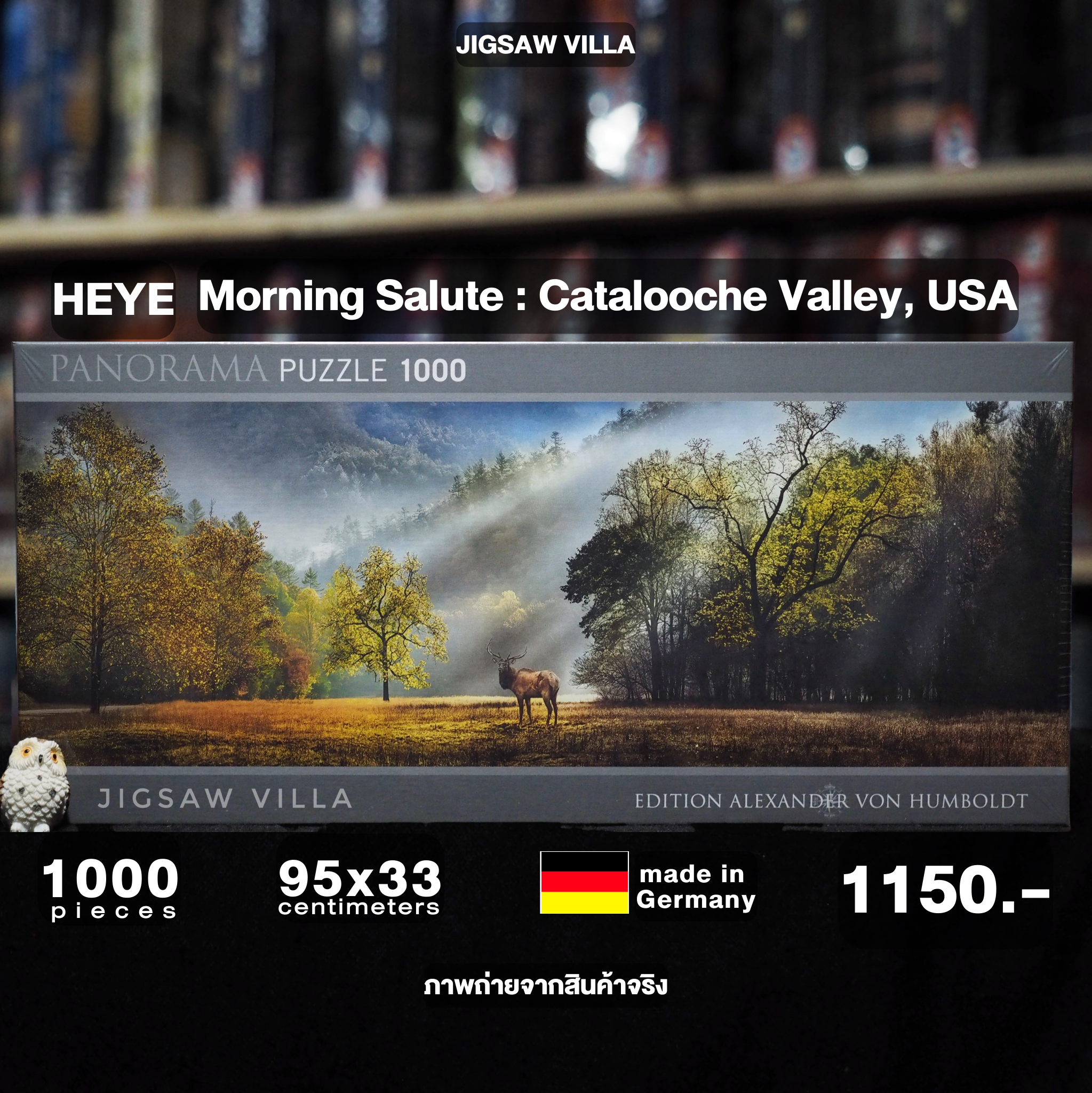 HEYE - Morning Salute, Catalooche Valley, USA by Alexander Von Humboldt (Panorama) 1000 pcs.