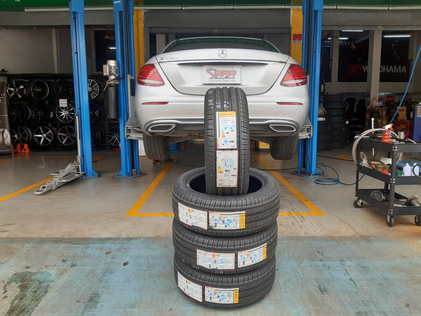 PIRELLI CINTURATO P7 R-F (MOE) 245/45R18 ยางใหม่ปี20 ราคาพิเศษ