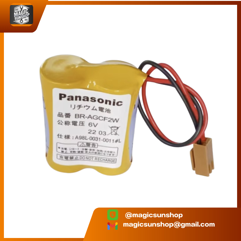 926268 FAUNC BATTERRY BR-AGCF2W 6V (Terminal : Brown)
