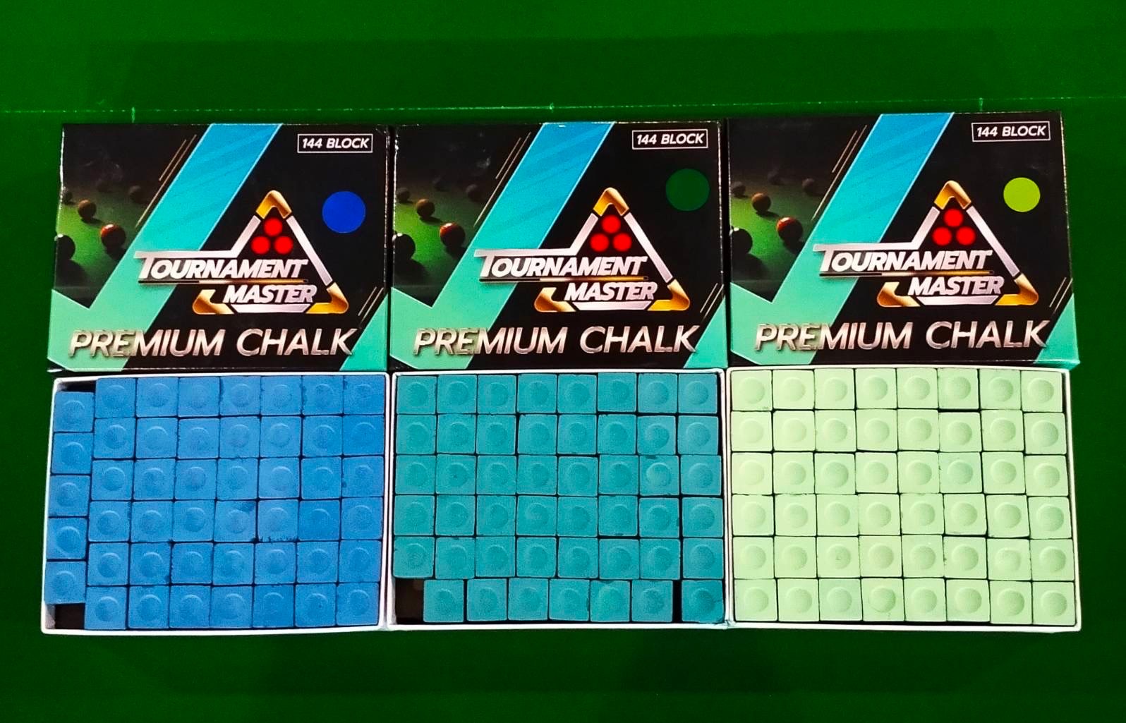 ชอล์คฝนหัวคิว รุ่น Tournament Master สีเขียวอ่อน (GREEN)