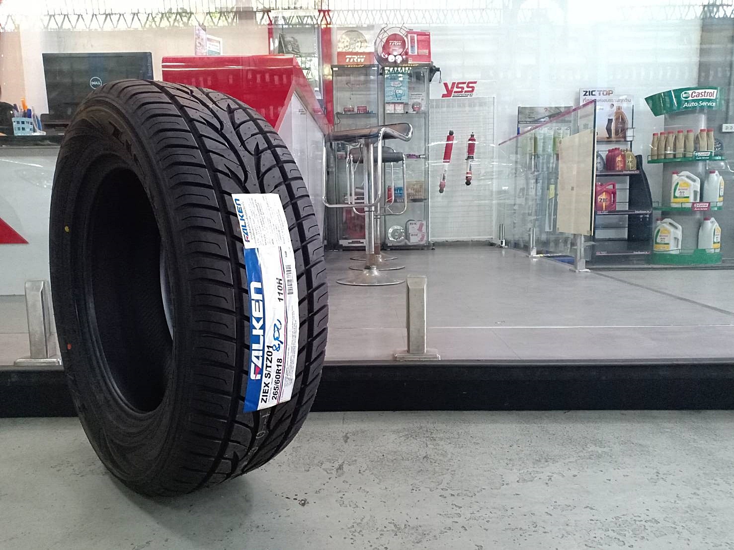 FALKEN TZ01 265/60R18 ยางญี่ปุ่น ราคาพิเศษ เส้นละ 3,900 บาท