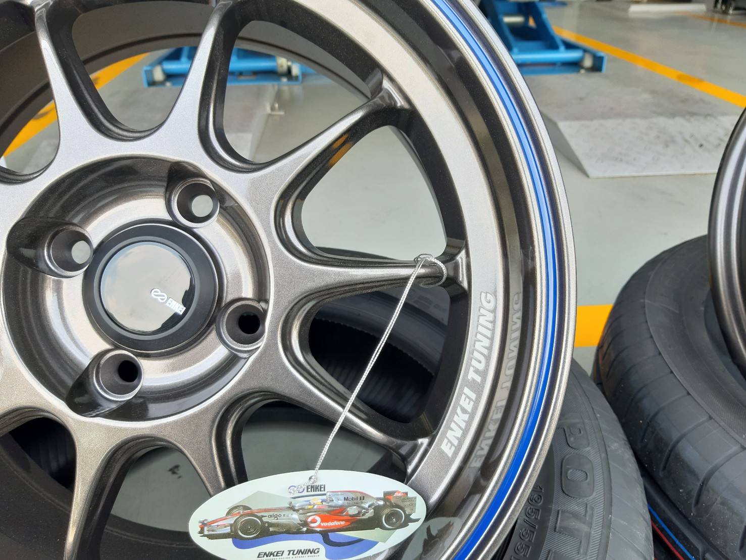 ENKEI TUNING SC55 ขอบ15 ET28 4x100 GGM8QR2B6LK
