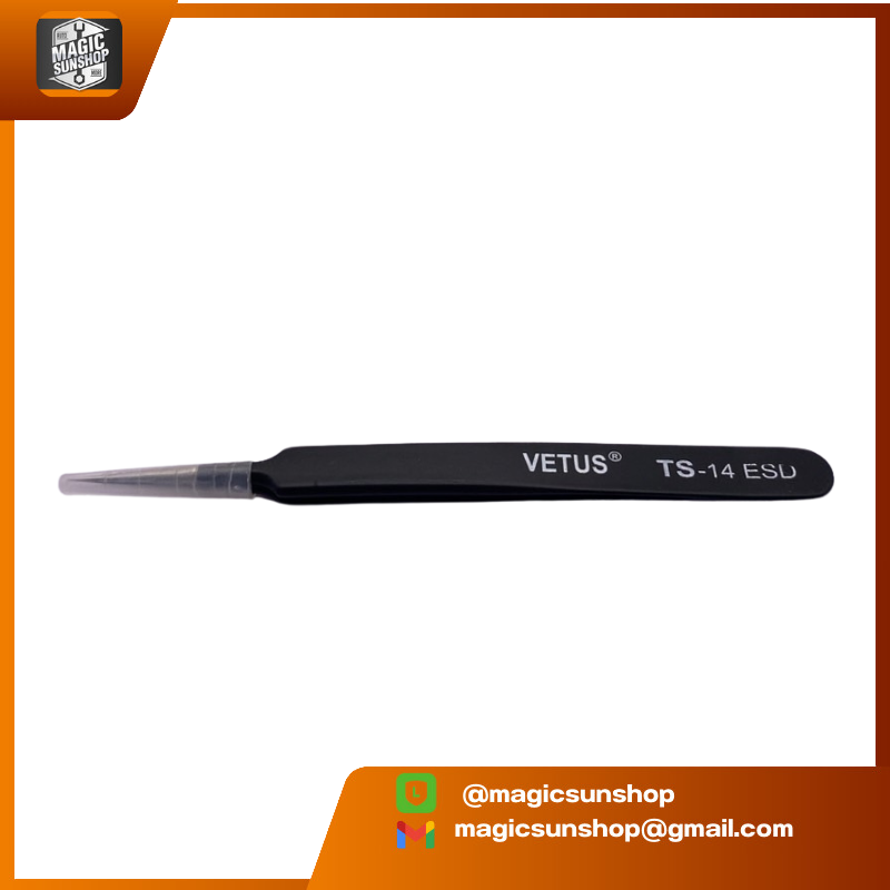 928458 VETUS ESD Tweezers ESD 14 (SD00132)