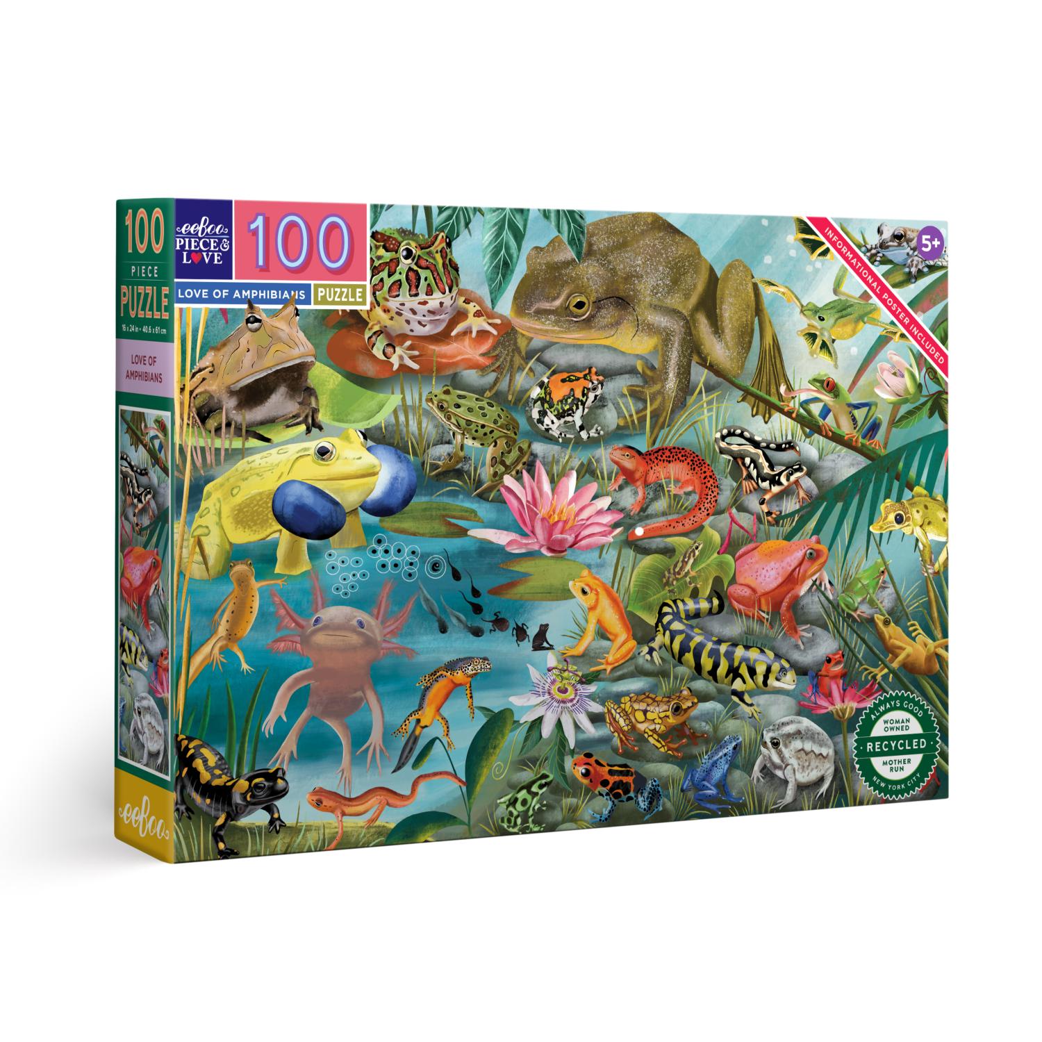 eeBoo - Love Amphibians 100 pcs.