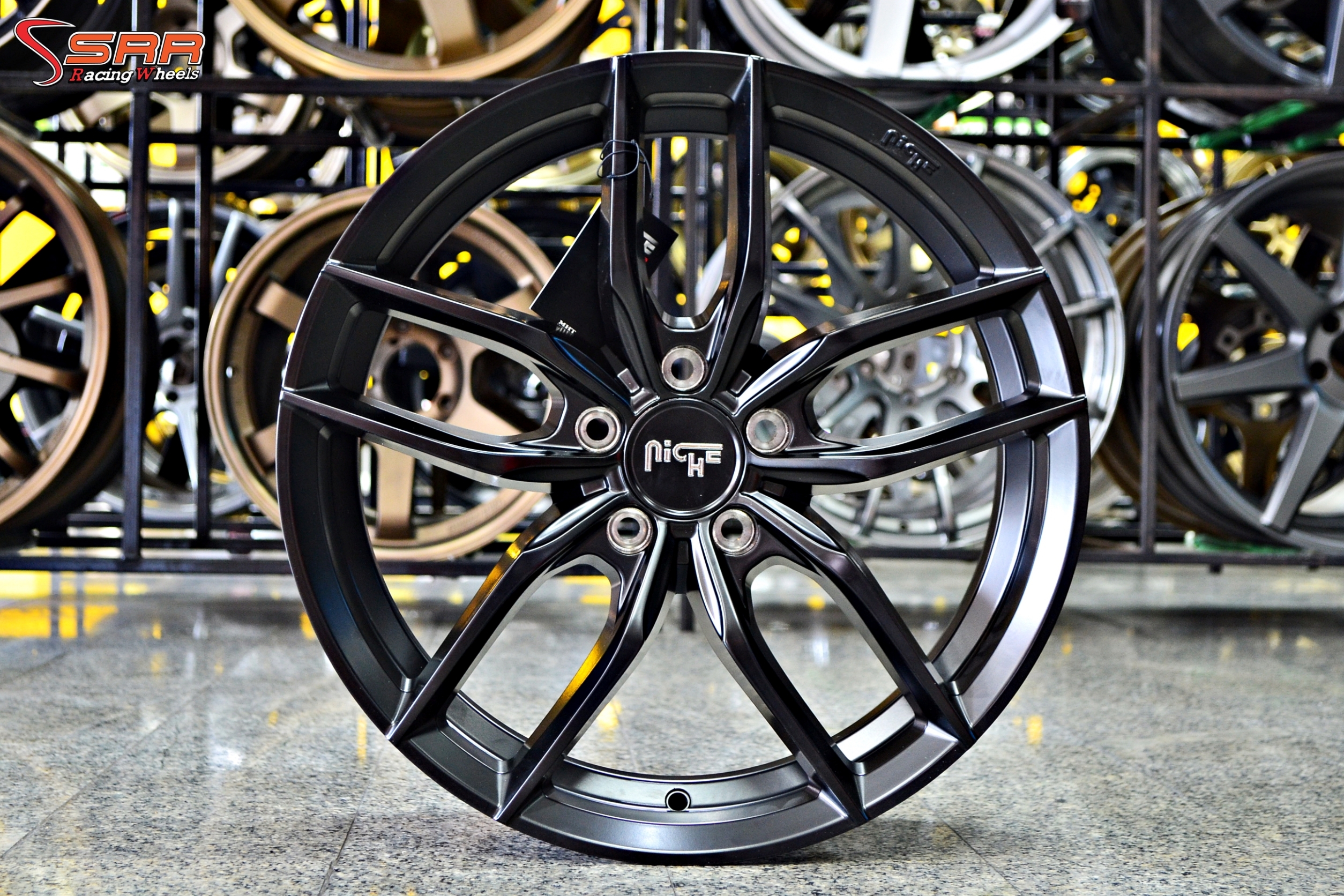 NICHE-VOSSO ล้อแท้ ขอบ18 5x112 สำหรับใส่รถ BENZ