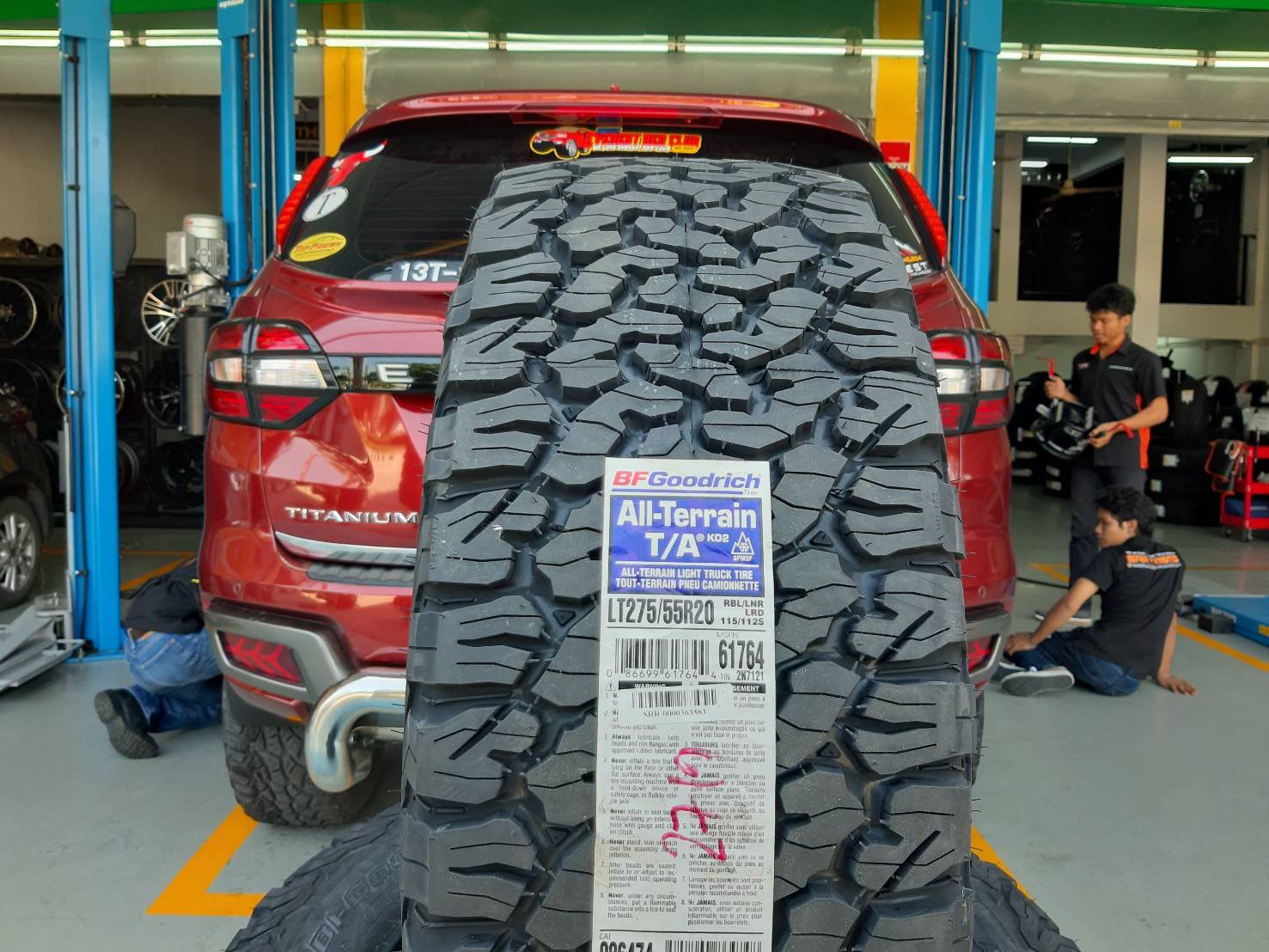 BFGoodrich KO2 275/55R20 ยางU.S.A. ยางใหม่ปี19 ลดราคาพิเศษ