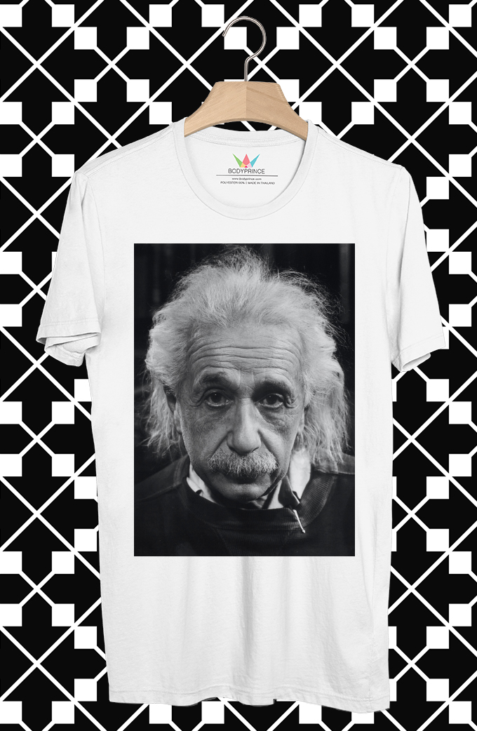 BP877 เสื้อยืด Albert Einstein #2