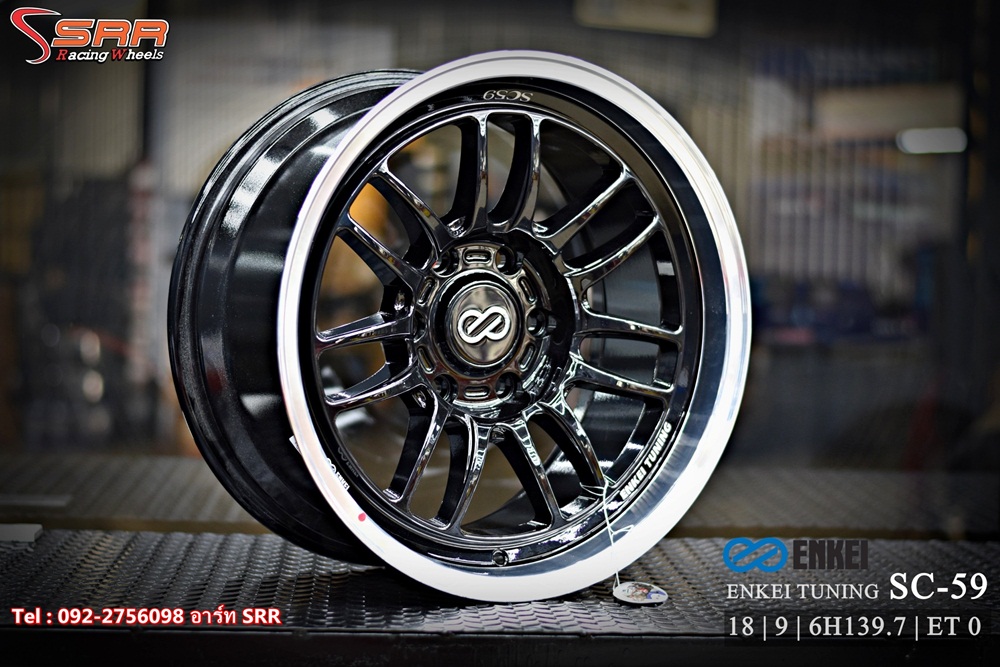 ENKEI TUNING SC59 ขอบ18 6H139.7 ET0 ZBK1QR2LPAK ล้อแท้ราคาพิเศษ